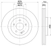 8DD 355 122-391 BEHR/HELLA/PAGID Тормозной диск