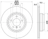 8DD 355 122-762 BEHR/HELLA/PAGID Тормозной диск