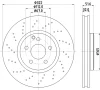 8DD 355 122-911 BEHR/HELLA/PAGID Тормозной диск