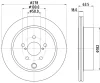 8DD 355 123-101 BEHR/HELLA/PAGID Тормозной диск