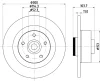 8DD 355 123-171 BEHR/HELLA/PAGID Тормозной диск