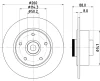 8DD 355 123-311 BEHR/HELLA/PAGID Тормозной диск