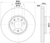 8DD 355 124-311 BEHR/HELLA/PAGID Тормозной диск