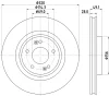 8DD 355 125-121 BEHR/HELLA/PAGID Тормозной диск