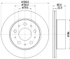 8DD 355 125-291 BEHR/HELLA/PAGID Тормозной диск