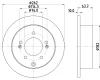 8DD 355 125-301 BEHR/HELLA/PAGID Тормозной диск