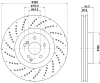 8DD 355 125-361 BEHR/HELLA/PAGID Тормозной диск