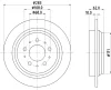 8DD 355 126-042 BEHR/HELLA/PAGID Тормозной диск