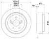 8DD 355 126-162 BEHR/HELLA/PAGID Тормозной диск