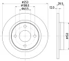 8DD 355 126-611 BEHR/HELLA/PAGID Тормозной диск