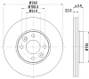 8DD 355 127-881 BEHR/HELLA/PAGID Тормозной диск