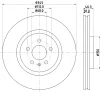 8DD 355 128-501 BEHR/HELLA/PAGID Тормозной диск