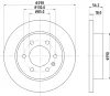 8DD 355 131-831 BEHR/HELLA/PAGID Тормозной диск