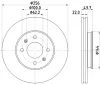 8DD 355 132-081 BEHR/HELLA/PAGID Тормозной диск