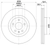 8DD 355 132-421 BEHR/HELLA/PAGID Тормозной диск