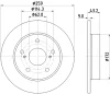 8DD 355 132-491 BEHR/HELLA/PAGID Тормозной диск