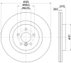 8DD 355 133-211 BEHR/HELLA/PAGID Тормозной диск