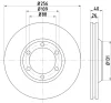 8DD 355 133-971 BEHR/HELLA/PAGID Тормозной диск