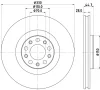 8DD 355 134-801 BEHR/HELLA/PAGID Тормозной диск