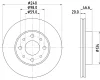 50229 BEHR/HELLA/PAGID Тормозной диск