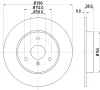 50260 BEHR/HELLA/PAGID Тормозной диск