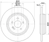 50298 BEHR/HELLA/PAGID Тормозной диск