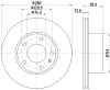 50419 BEHR/HELLA/PAGID Тормозной диск