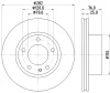 50428 BEHR/HELLA/PAGID Тормозной диск