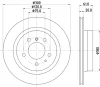 50447 BEHR/HELLA/PAGID Тормозной диск