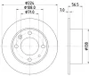 50604 BEHR/HELLA/PAGID Тормозной диск