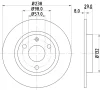 50608 BEHR/HELLA/PAGID Тормозной диск