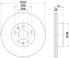 50618 BEHR/HELLA/PAGID Тормозной диск