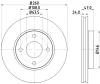 51026 BEHR/HELLA/PAGID Тормозной диск