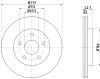 51028 BEHR/HELLA/PAGID Тормозной диск