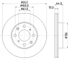 51113 BEHR/HELLA/PAGID Тормозной диск