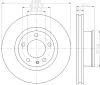 51375 BEHR/HELLA/PAGID Тормозной диск