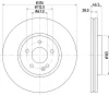 52138 BEHR/HELLA/PAGID Тормозной диск