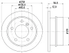 52142 BEHR/HELLA/PAGID Тормозной диск