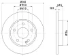 52154HC BEHR/HELLA/PAGID Тормозной диск
