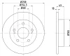 52312 BEHR/HELLA/PAGID Тормозной диск