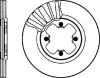 52317 BEHR/HELLA/PAGID Тормозной диск