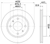 52320 BEHR/HELLA/PAGID Тормозной диск