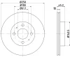 52342 BEHR/HELLA/PAGID Тормозной диск