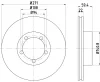 52421 BEHR/HELLA/PAGID Тормозной диск