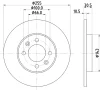 52814 BEHR/HELLA/PAGID Тормозной диск