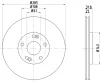 52823 BEHR/HELLA/PAGID Тормозной диск