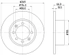 53001 BEHR/HELLA/PAGID Тормозной диск