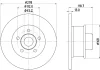 53905 BEHR/HELLA/PAGID Тормозной диск