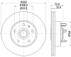 54012 BEHR/HELLA/PAGID Тормозной диск