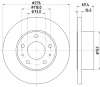 54048 BEHR/HELLA/PAGID Тормозной диск